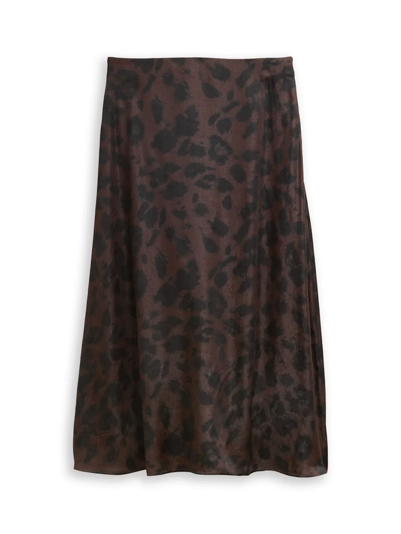 Satin Midi-Rock