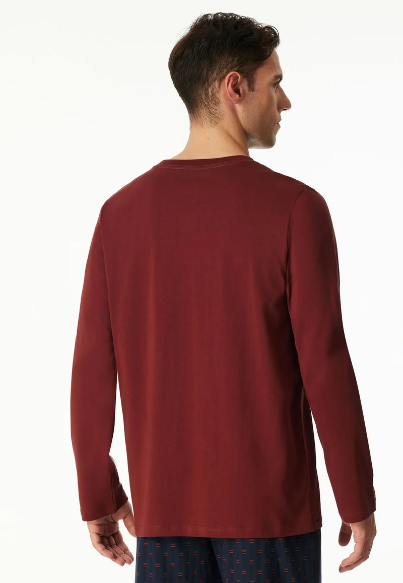 Langarmshirt V-Ausschnitt
