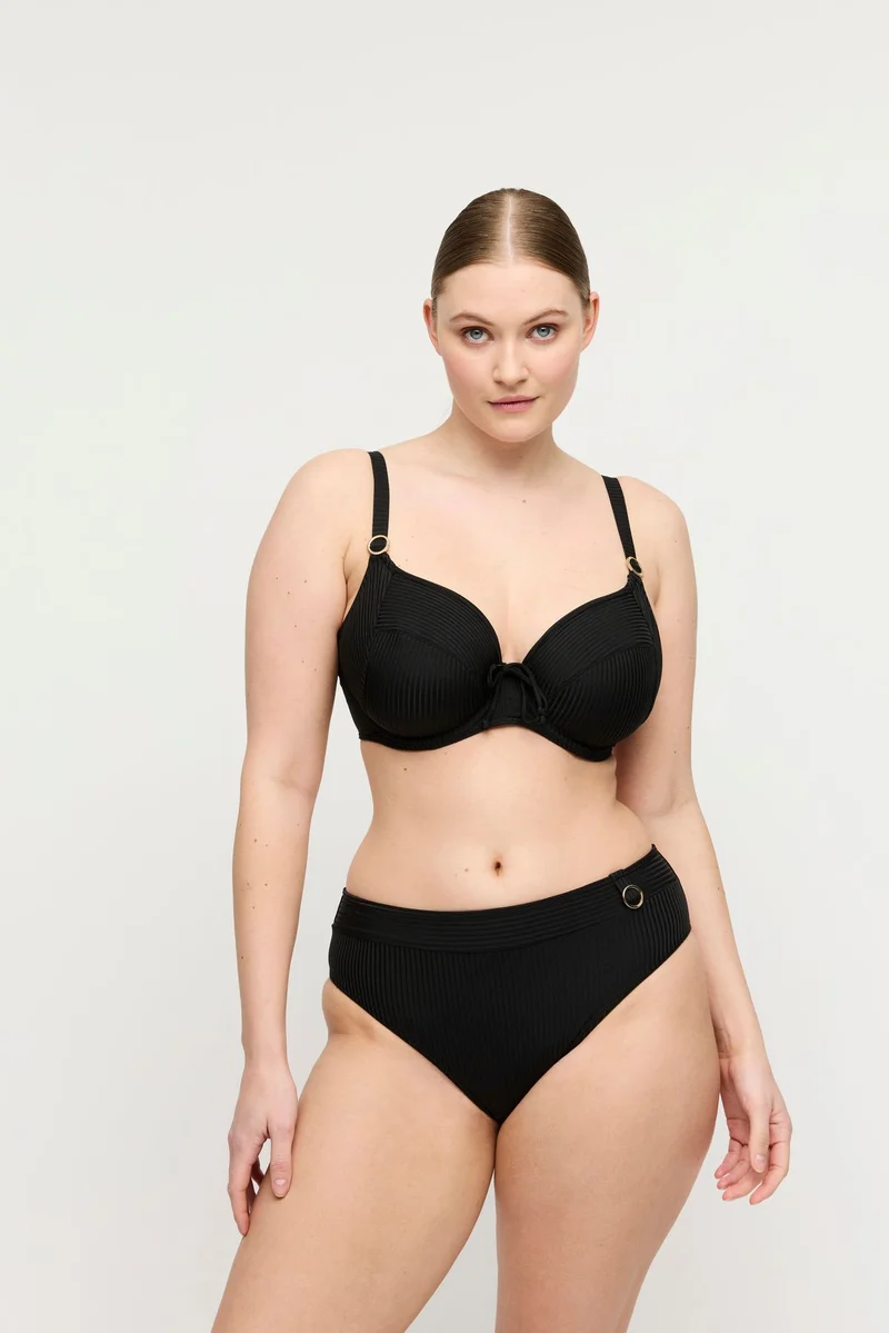 DELRAY schwarz Vollschalen Bikini-Top