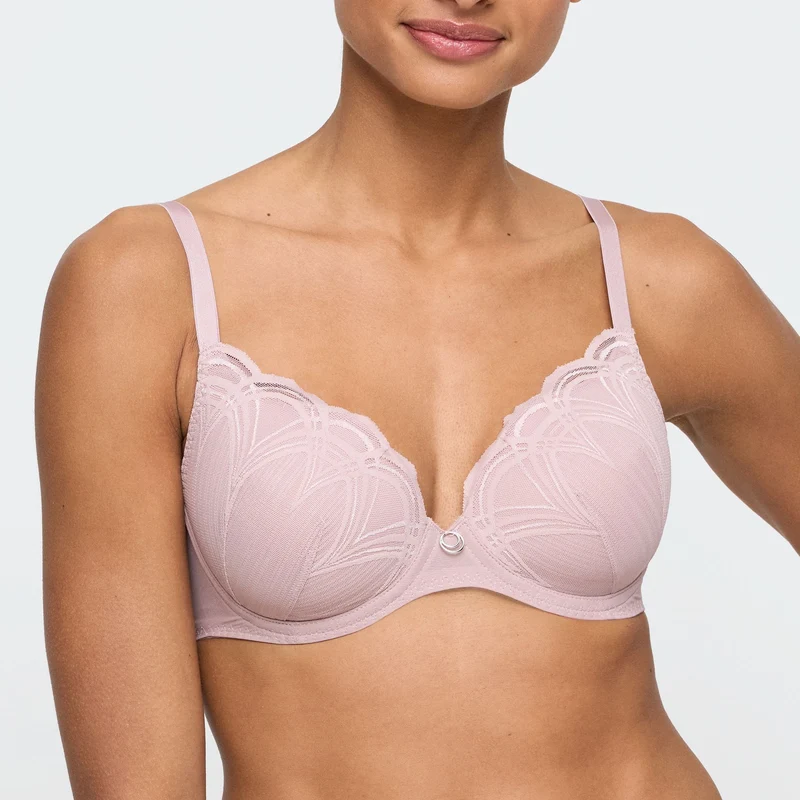 CATHIA bois de rose Unterlegter BH Herzform