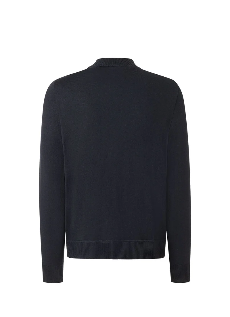 Strickjacke Zip 1/1 Arm