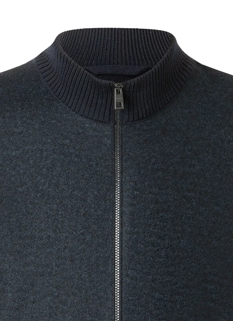 Strickjacke Zip 1/1 Arm