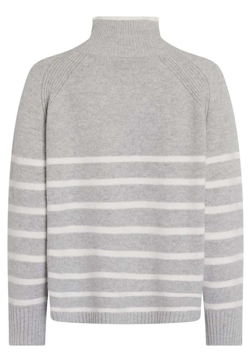 Pullover mit Motto-Stickerei
