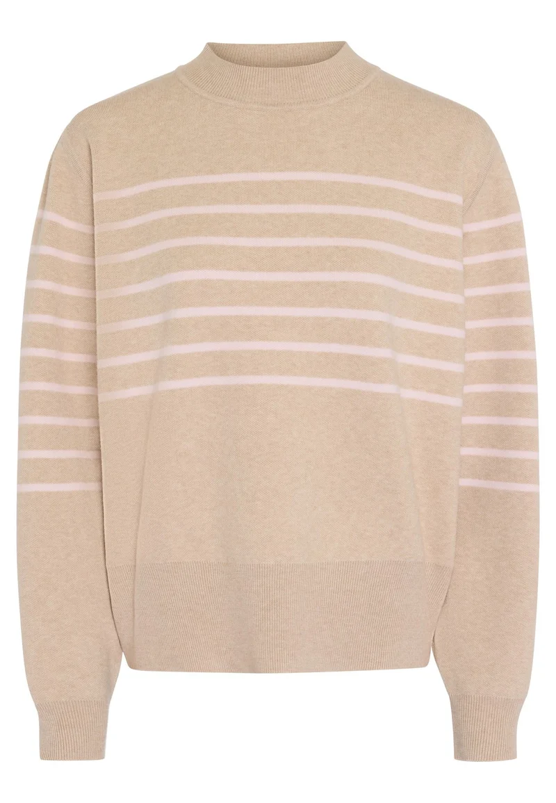 Pullover mit plazierten Ringeln