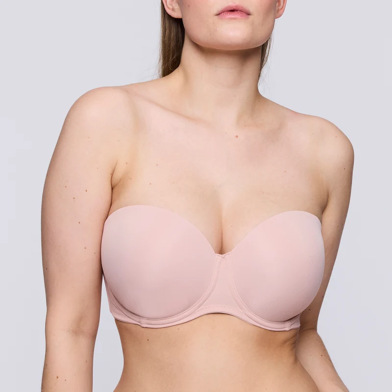 FIGURAS Powder Rose Unterlegter BH trägerlos
