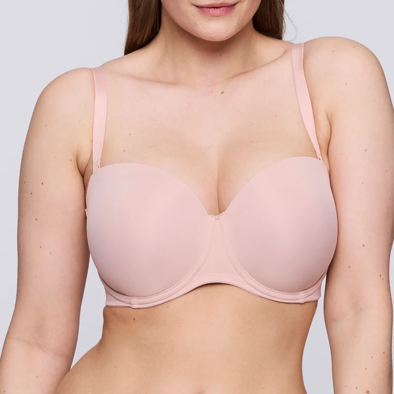 FIGURAS Powder Rose Unterlegter BH trägerlos