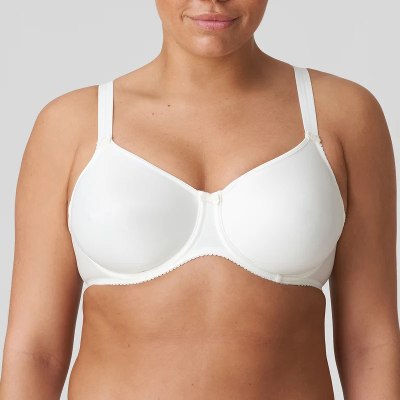 SATIN natur Vollschalen-BH nahtlos