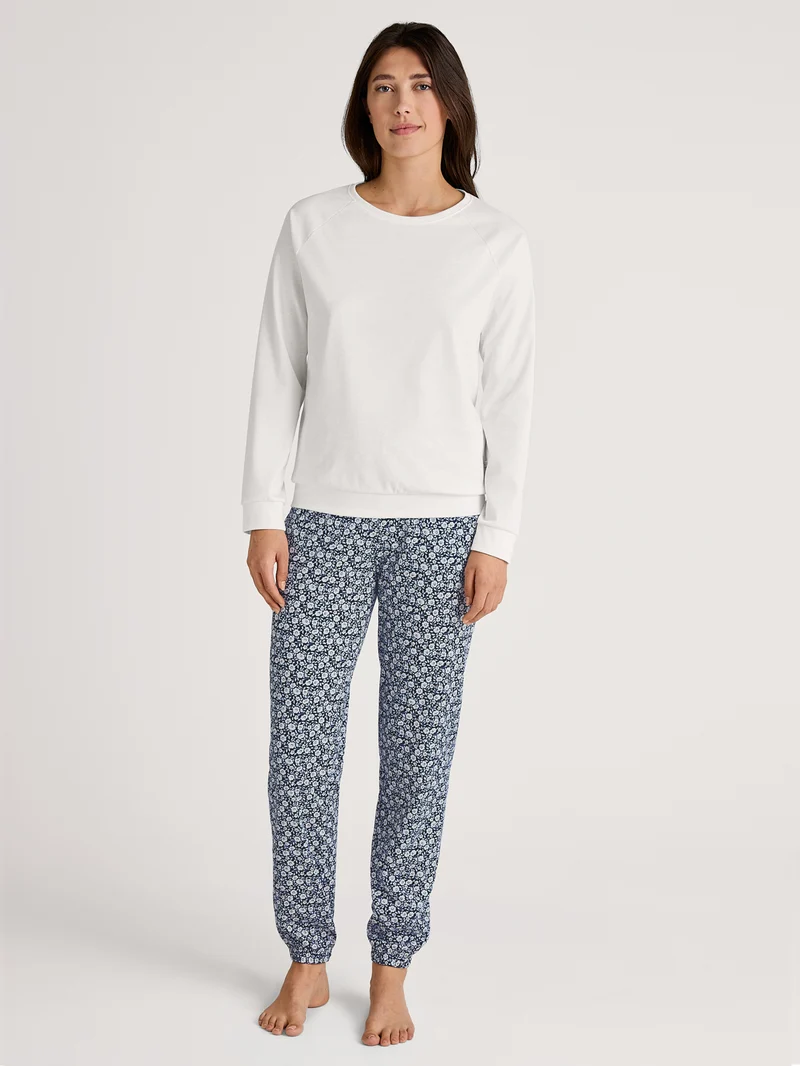 DAMEN Shirt langarm, star white