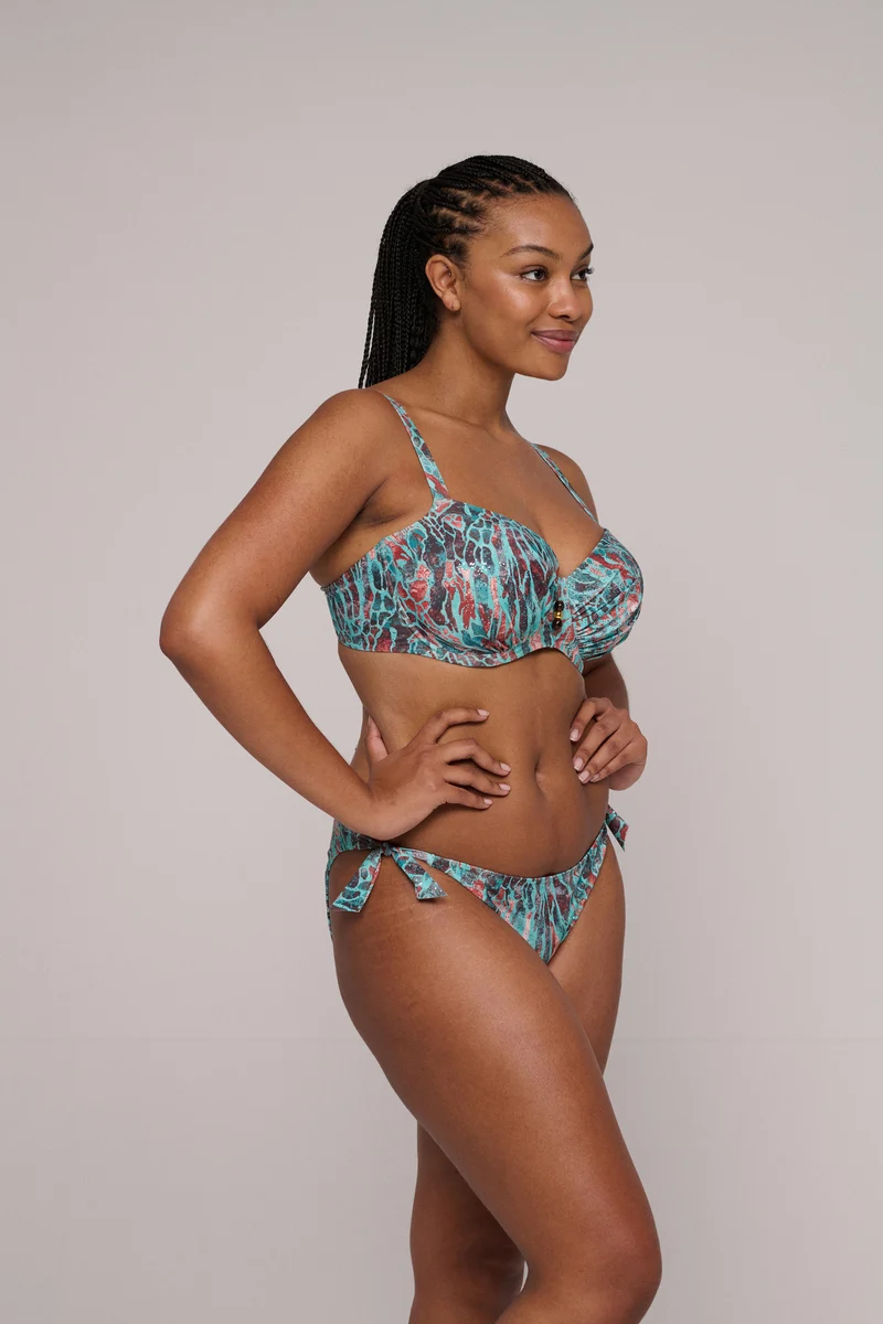 RIYAD Turquoise Seas Unterlegter Bikini Balconette
