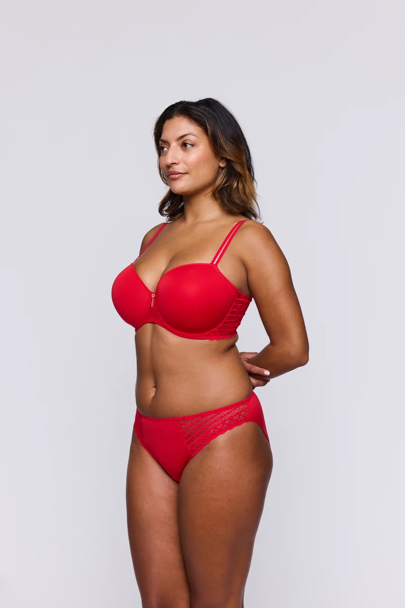 EAST END true red Unterlegter BH Balconette