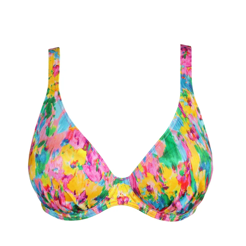 UBUD sun glow halb unterlegter Bikini tief.