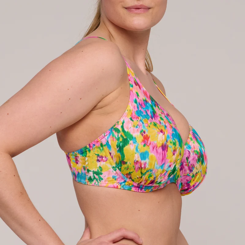 UBUD sun glow halb unterlegter Bikini tief.