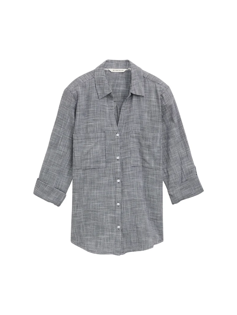 Bluse mit Brusttaschen