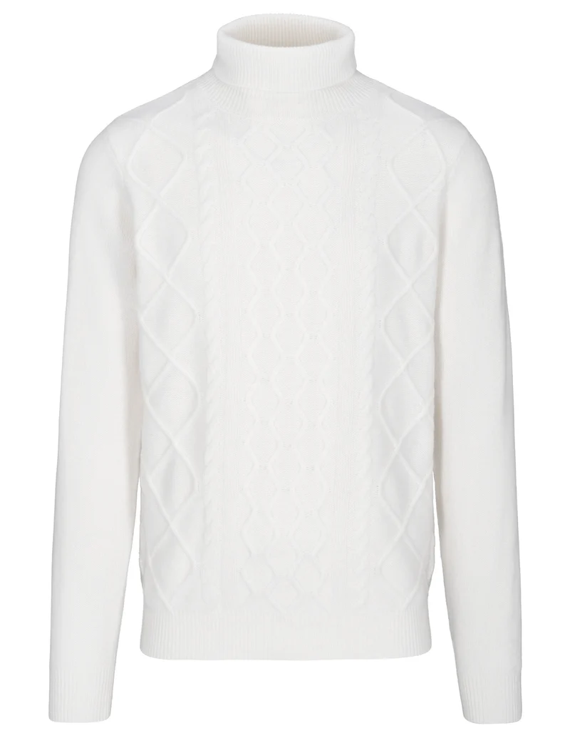 Rollkragen Pullover, 1/1 Arm