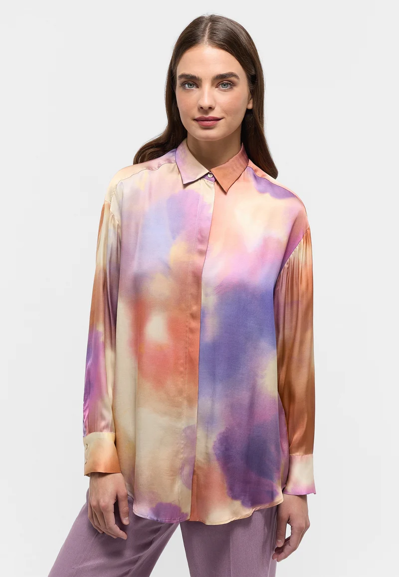 Bluse Viskose Langarm