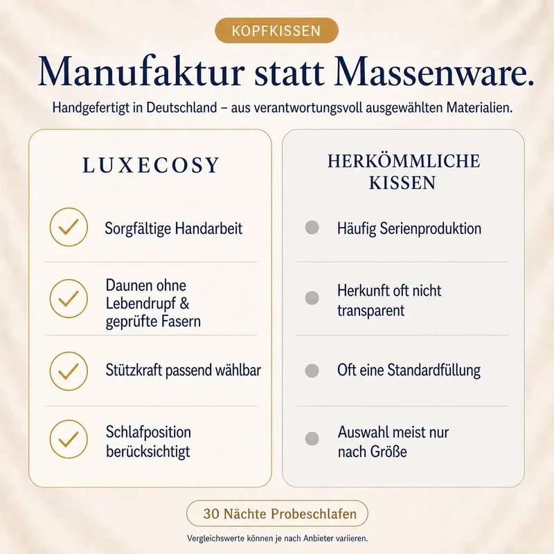 Cosy PrimaloftBio® Mikrofaser Kissen