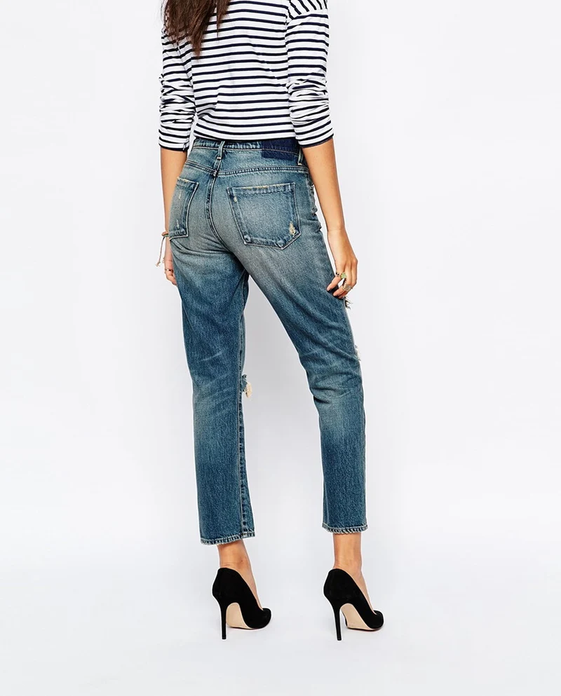 Slim Ankle Leg Jean