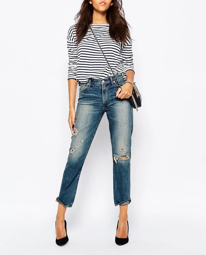 Slim Ankle Leg Jean