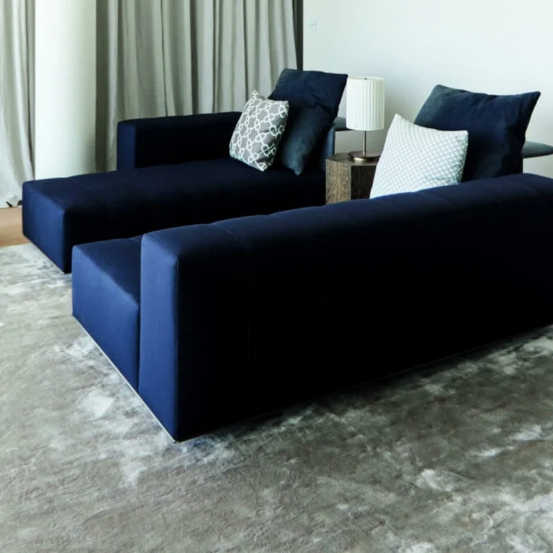 Designer Viskose Teppich