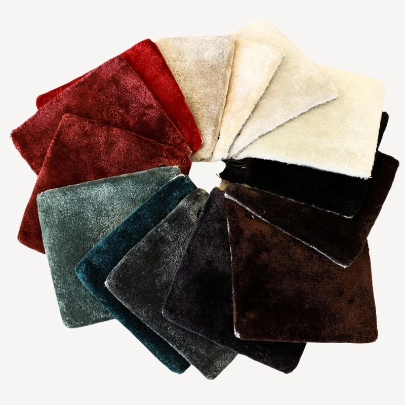 Designer Viskose Teppich