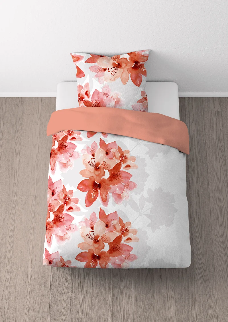 Castell Polycotton Biber Floral Wende – Terra (0350349)