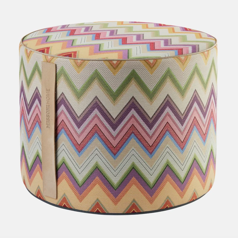 Zylinderförmiger Pouf Agadir
