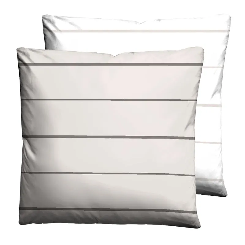 biberna Mako-Satin Kopfkissenbezug Streifen Mix & Match (0636044)