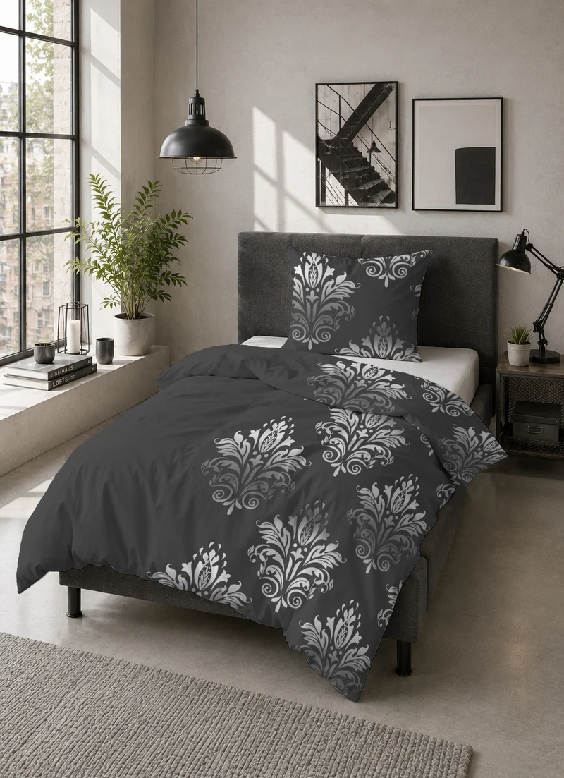 Castell Polycotton Biber Ornament – Titanium (0350368)