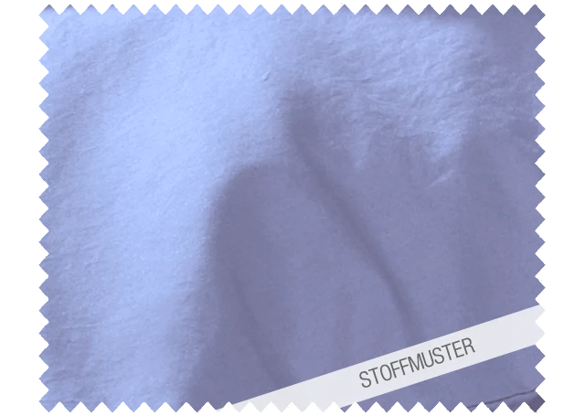 Stoffmuster zu Bettwäsche Tintenblau Gewaschene Baumwolle