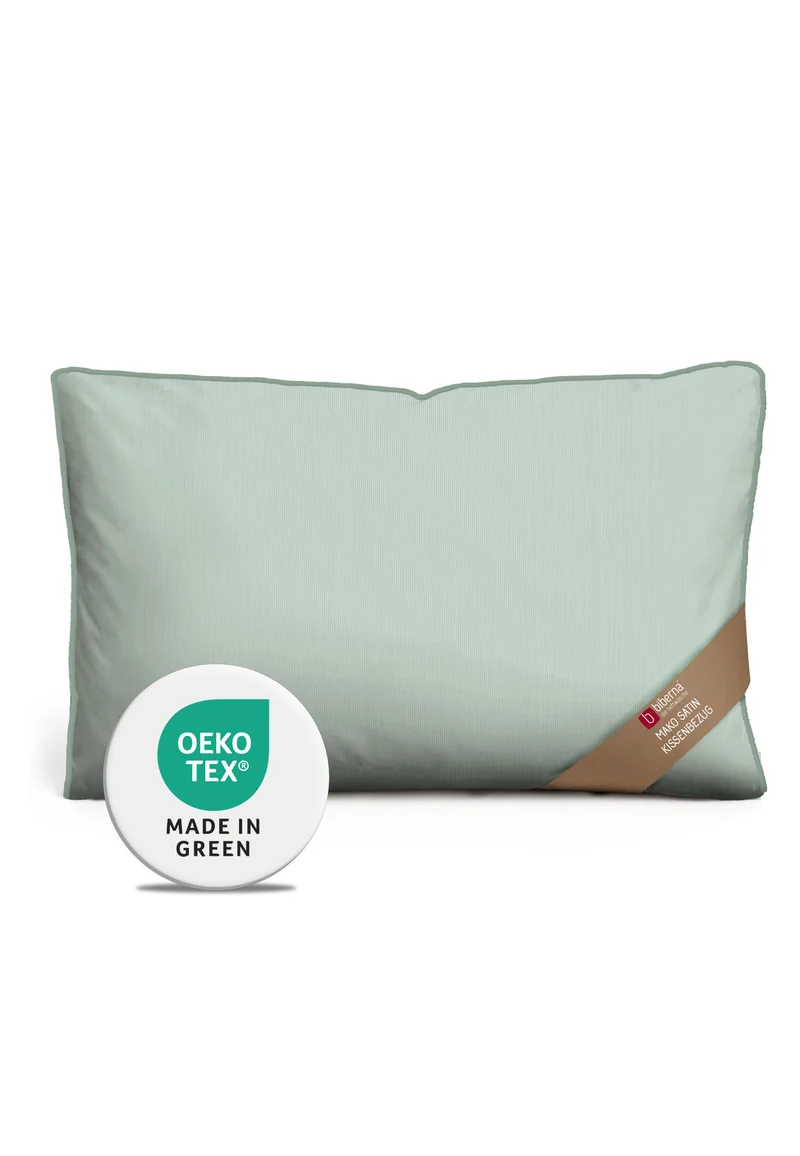 biberna Mako-Satin Kissenbezug 40x80 cm (0615211)