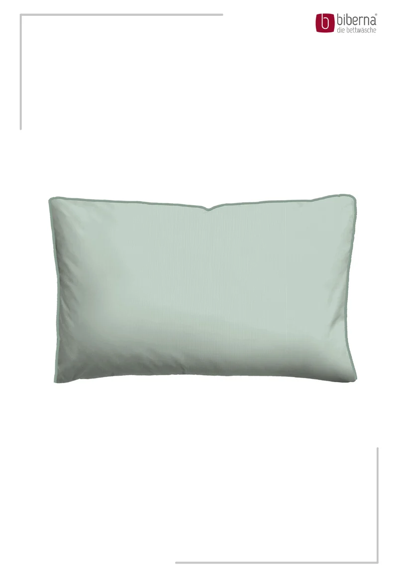biberna Mako-Satin Kissenbezug 40x80 cm (0615211)