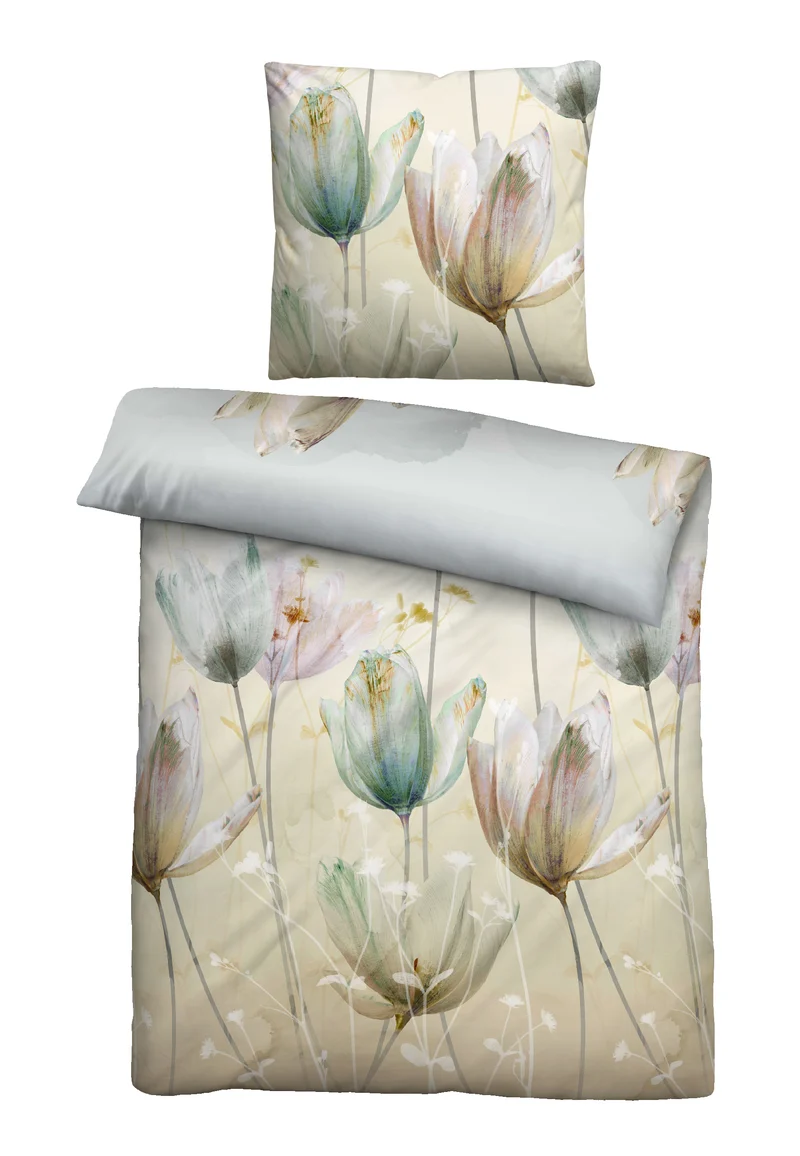 biberna Baumwoll-Satin Bettwäsche (0614508)
