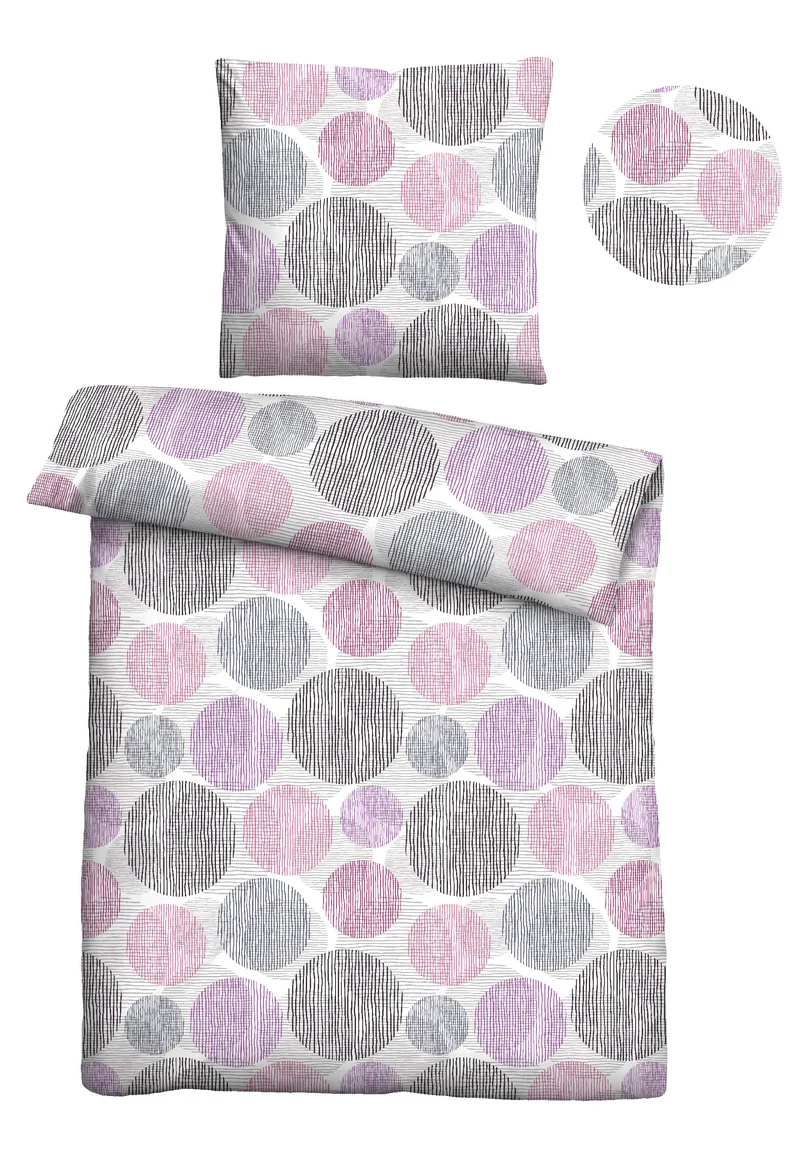 Castell Thermo-Fleece Bettwäsche – Brombeer (0360445)