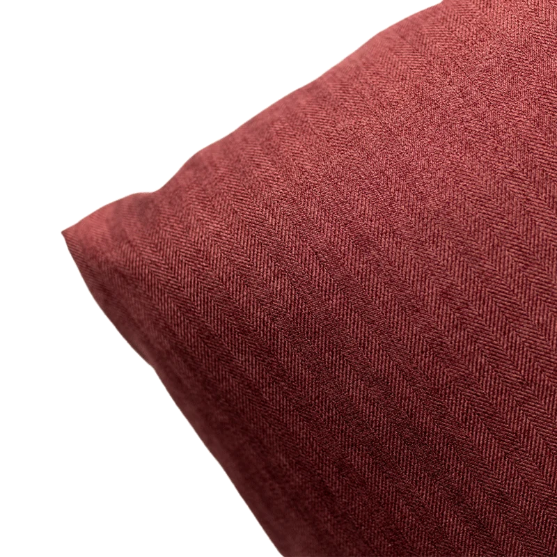 Buchstabenkissen HERRINGBONE | Rost