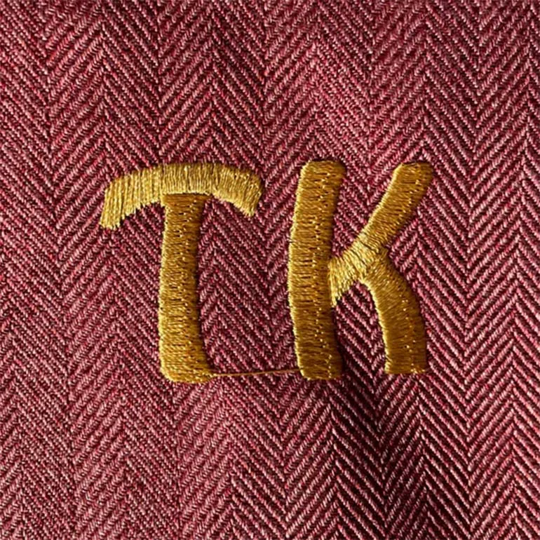 Kissenbezug HERRINGBONE | Rost