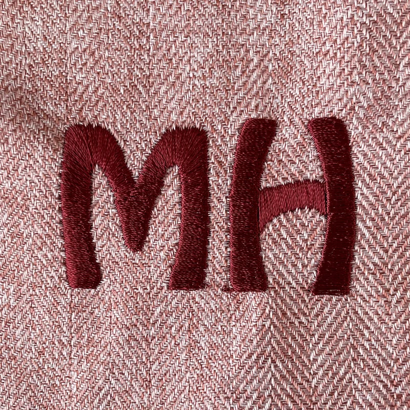 Kissenbezug HERRINGBONE | Rose