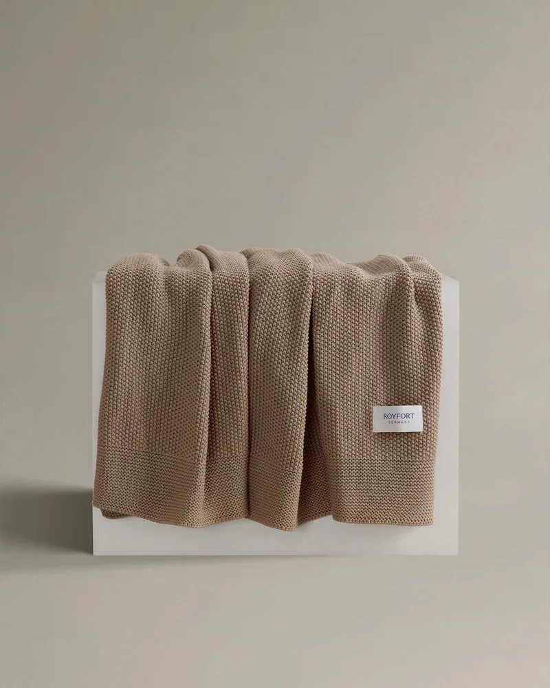 Strickmusterdecke