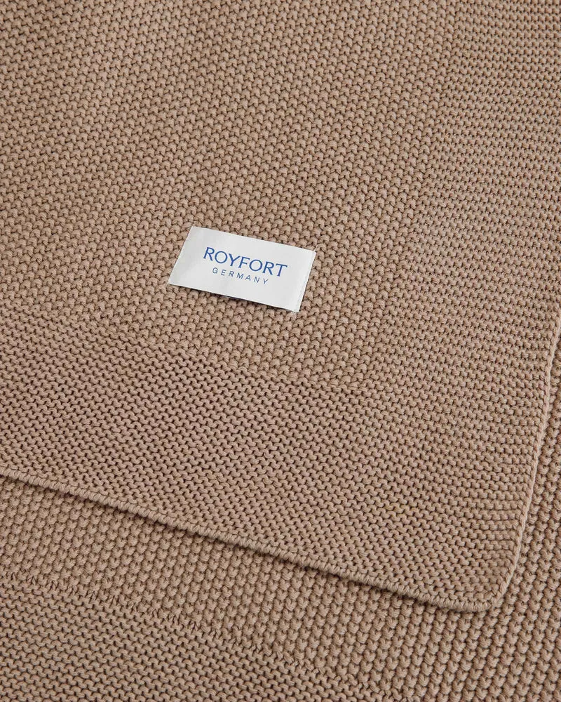 Strickmusterdecke