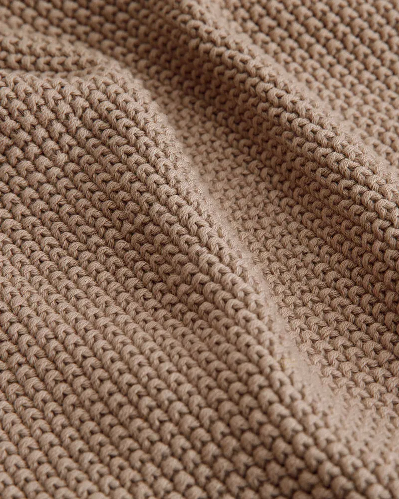 Strickmusterdecke