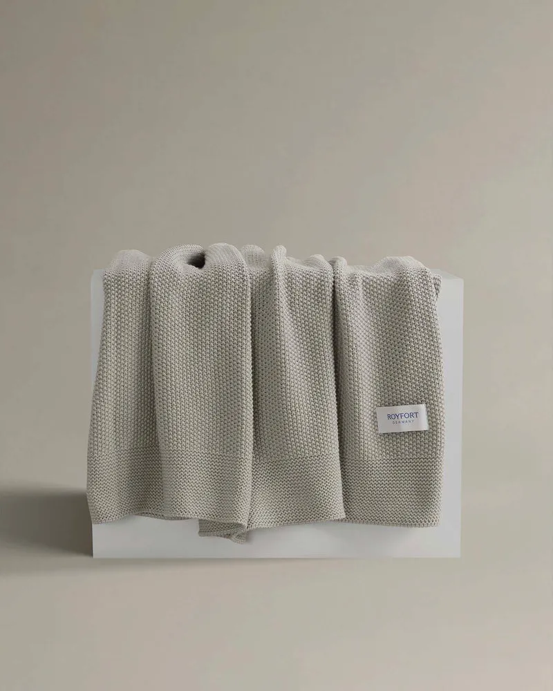 Strickmusterdecke