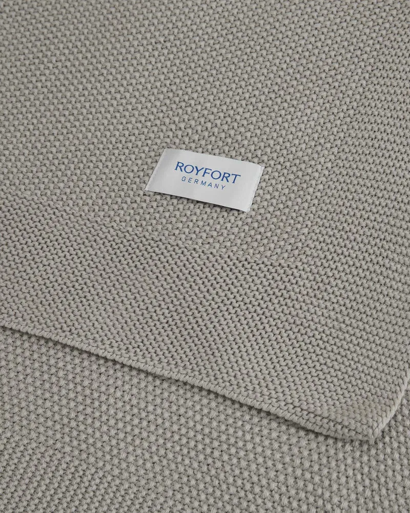 Strickmusterdecke
