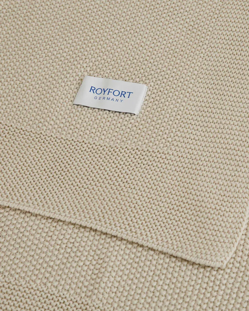 Strickmusterdecke