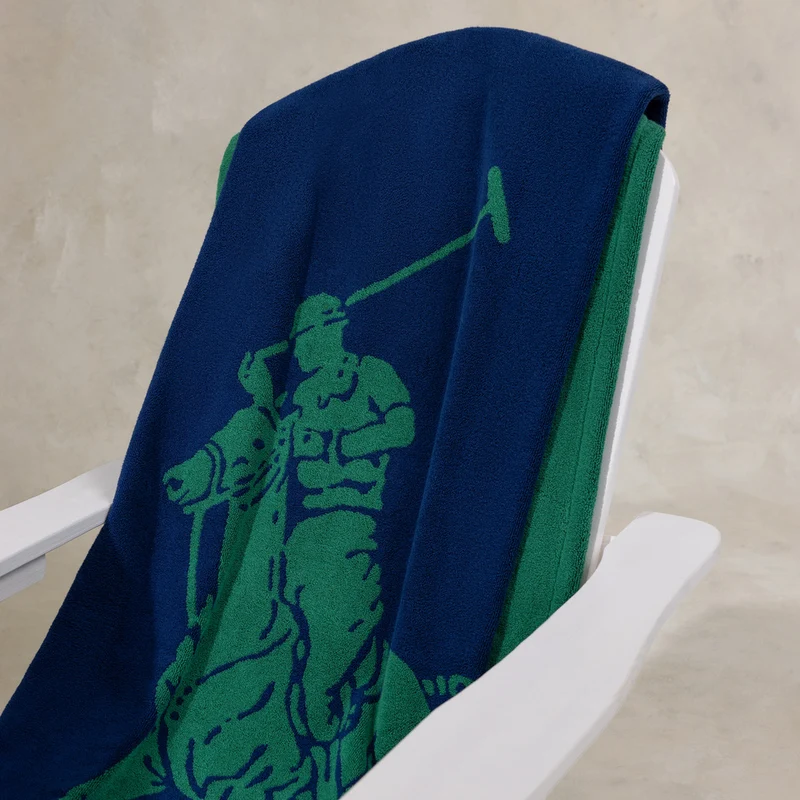 Strandtuch Polo Jacquard