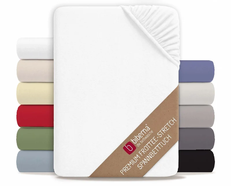 biberna Frottee-Stretch Spannbetttuch (0012344)