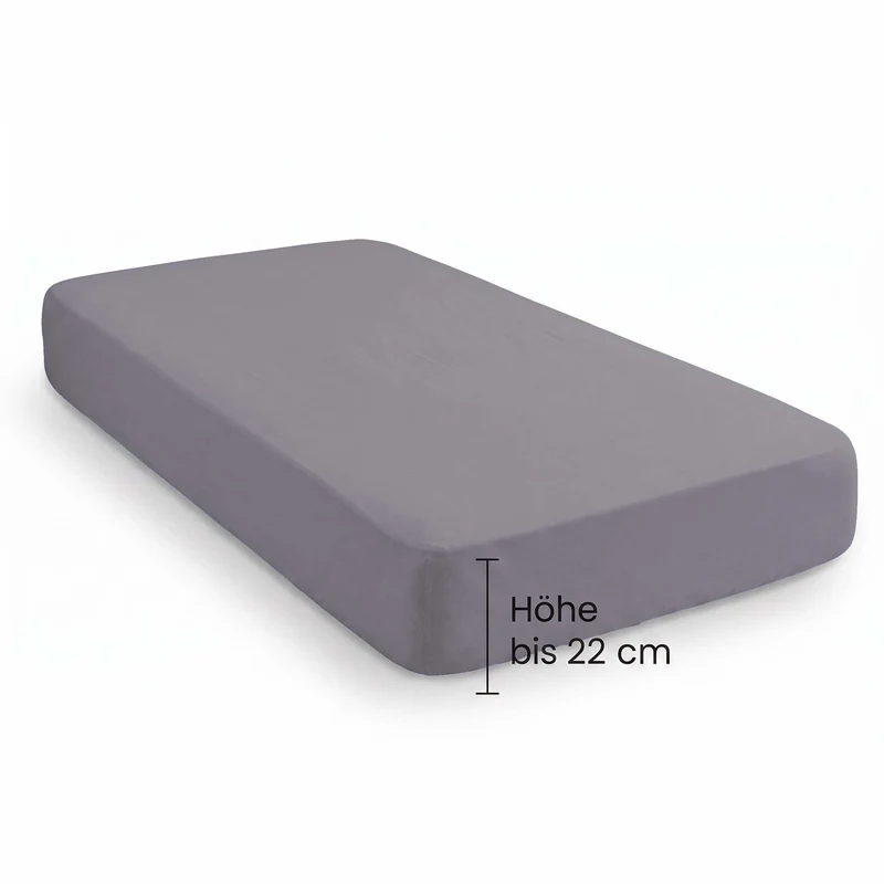 biberna Frottee-Stretch Spannbetttuch (0012344)