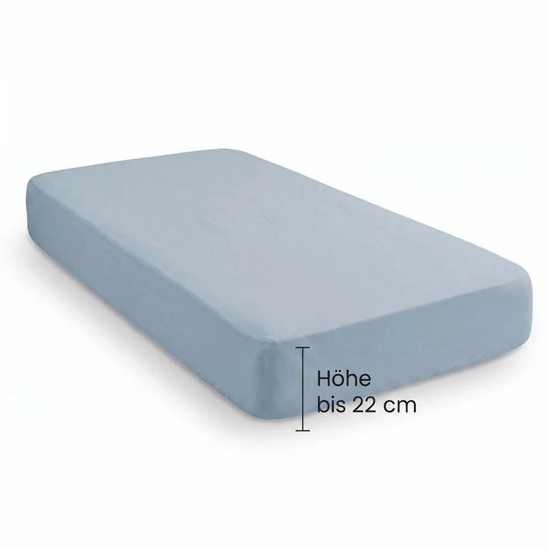 biberna Frottee-Stretch Spannbetttuch (0012344)