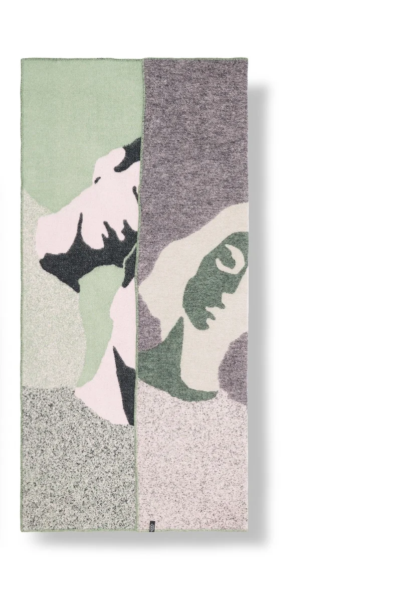 Wool Blanket “I Tosi” by Dario Cortese