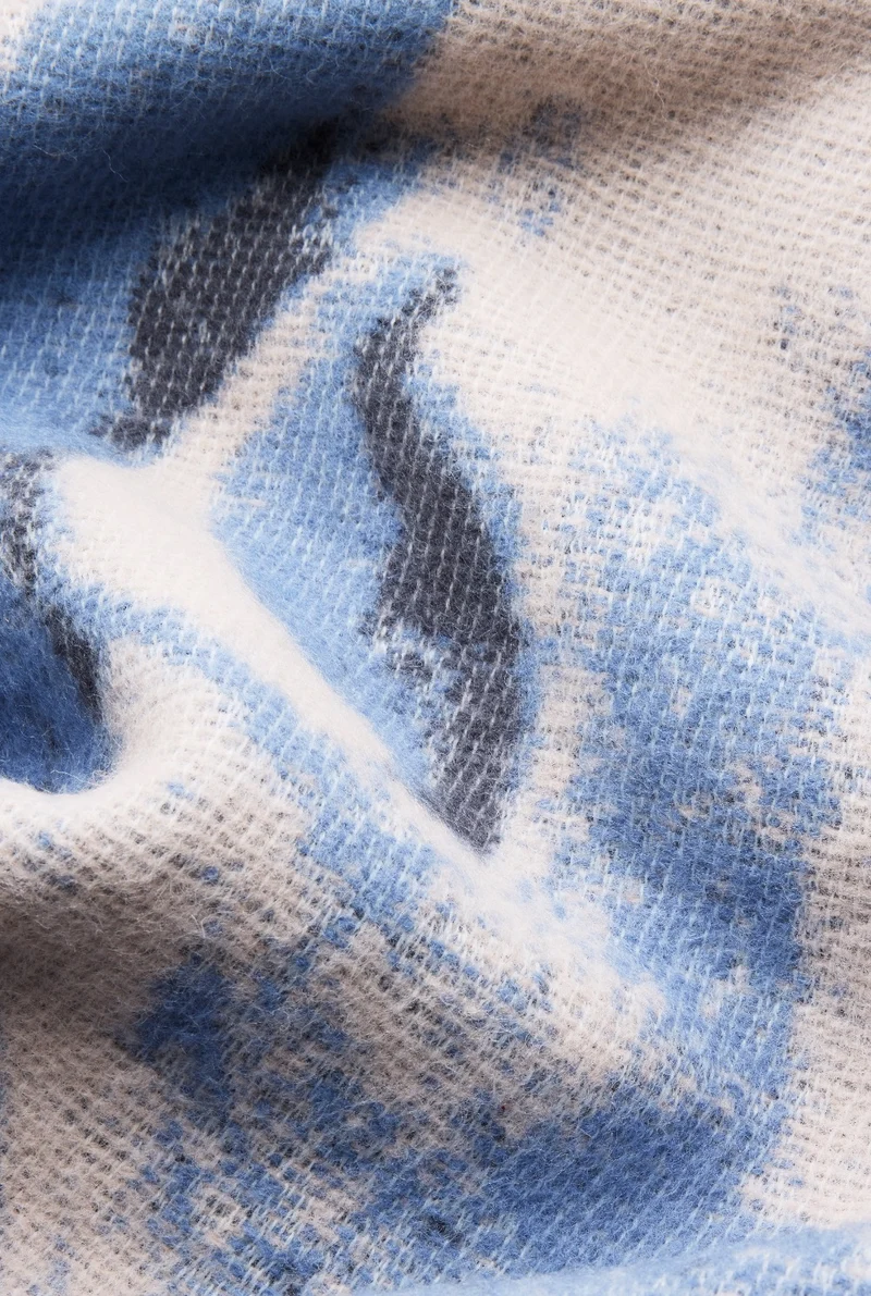 Transhelvetica Wool Blanket “Donkey” by Lorena Paterlini