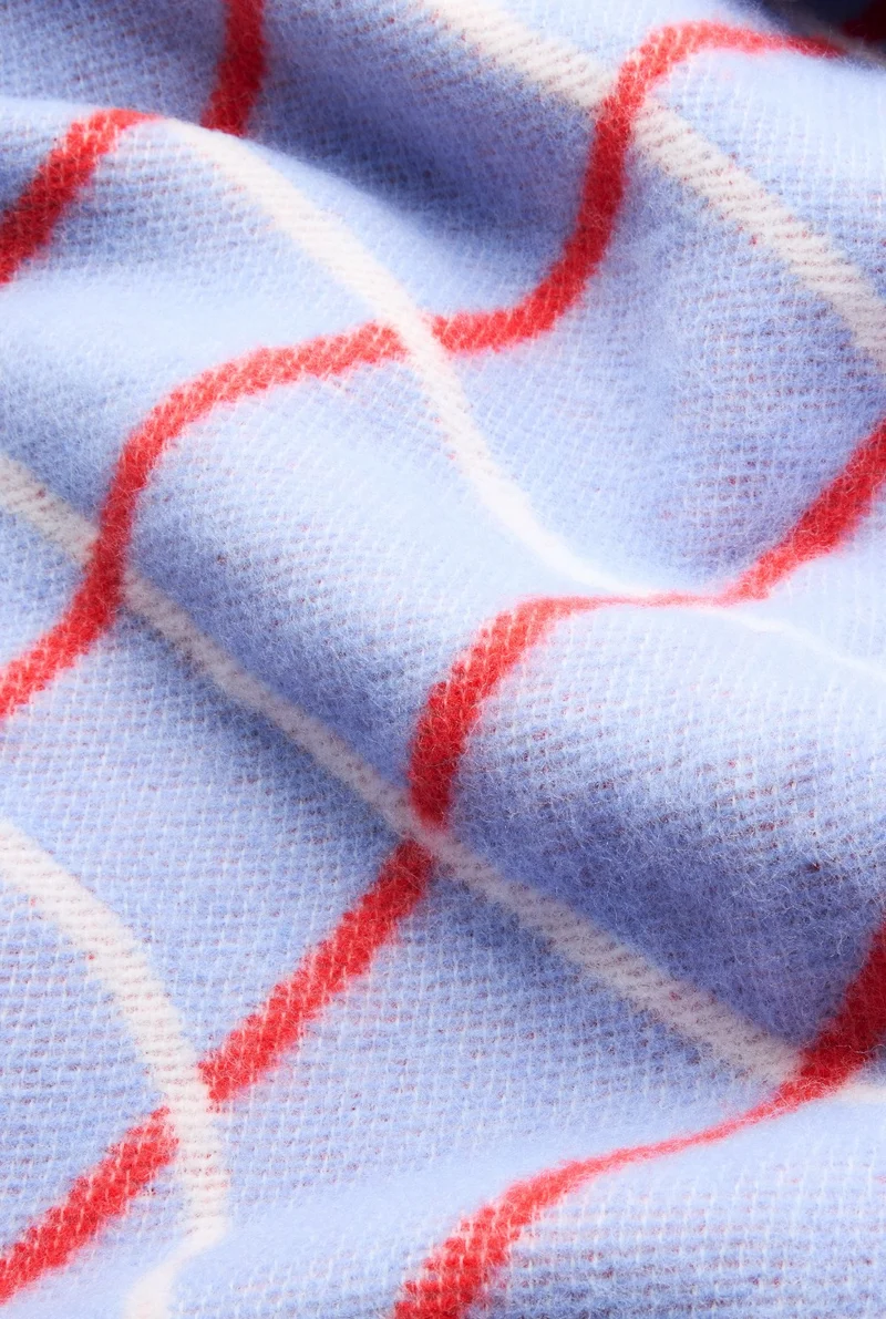 Wool Blanket “Darn Yarn” by Christoffer Joergensen