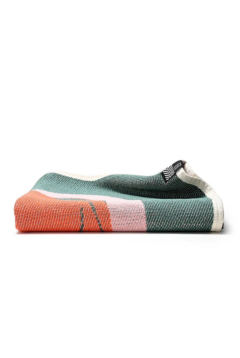 Cotton Beach Towel or Mini Blanket “Hiding” by Zoé Coulon
